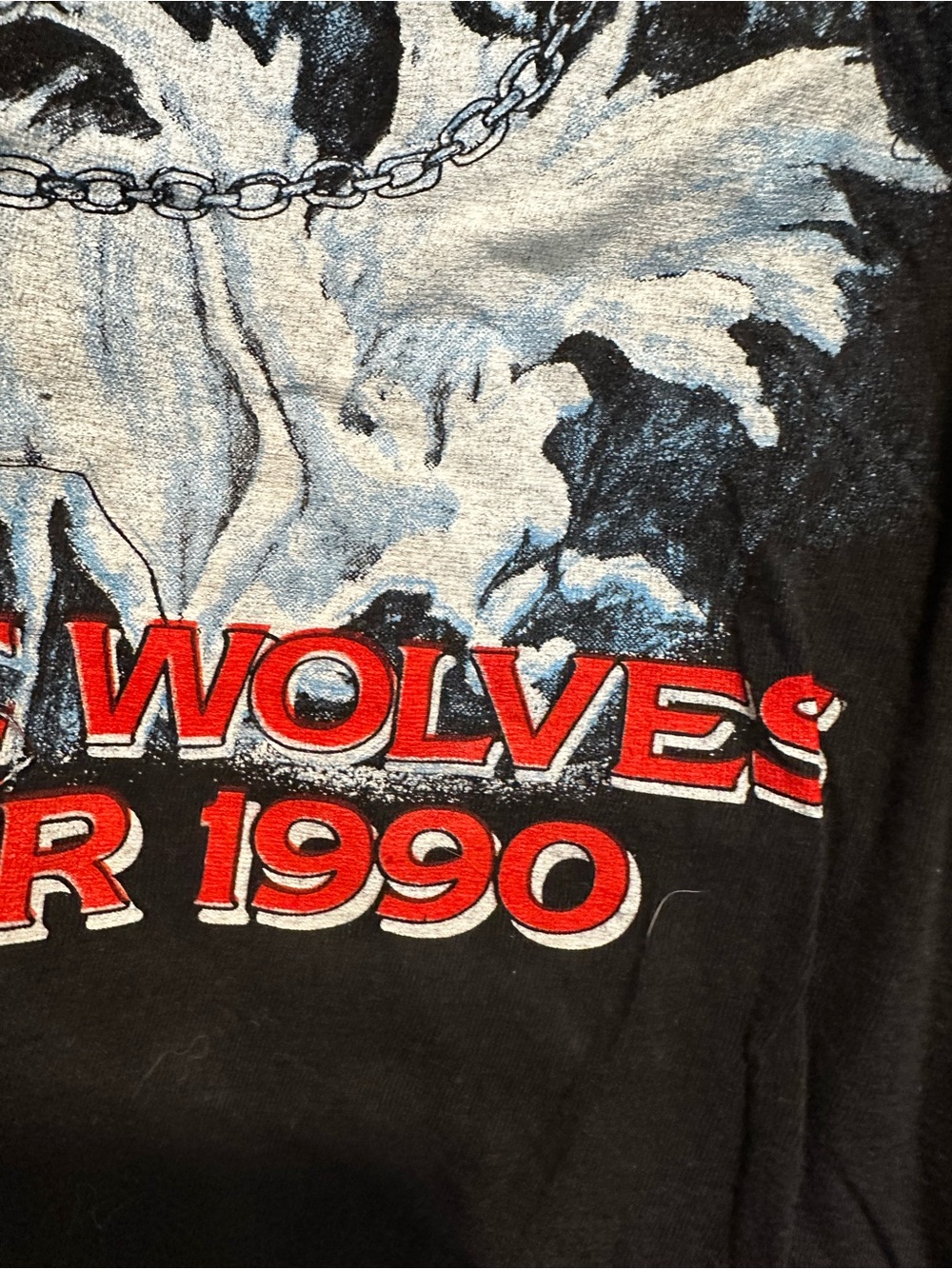 VTG ‘90 Authentic Dio Lock Up the World Tour. Sz: L Single stitch band tee. - Picture 10 of 16